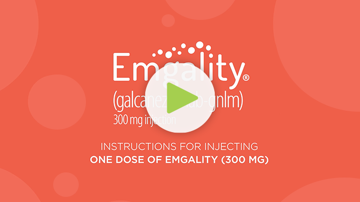 Emgality Prefilled Syringe Injection video thumbnail
