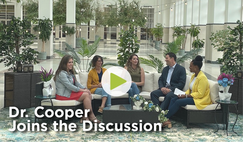 Let's Talk Migraine video thumbnail of Dr. Cooper discussion